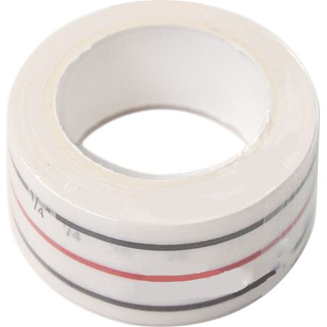 Rotolo di nastro diagonale da cucito da 6,35 mm (1/4 di pollice) per macchine da cucire, accessorio resistente, strumento di istruzioni cartaceo riutilizzabile (1/5)