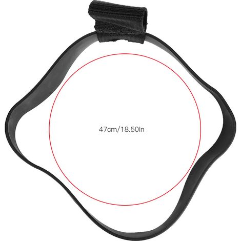 1PC Bande Élastique pour Bouteille de Plongée, Rétention de Tuyau de Snorkeling, 47cm (1/5)