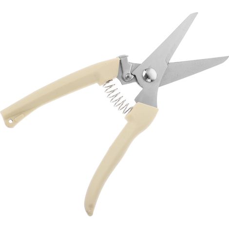 Cisailles D'extérieur en Acier Inoxydable pour Branches D'arbre Coupe-jardin Beige, Design Pratique et Facile à Utiliser, pour Petits Arbres et Vergers (1/5)