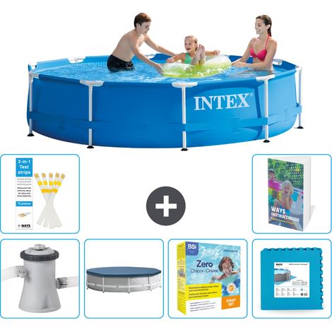 Frame Pool Rund - 305x76 cm - 7-teilig S276