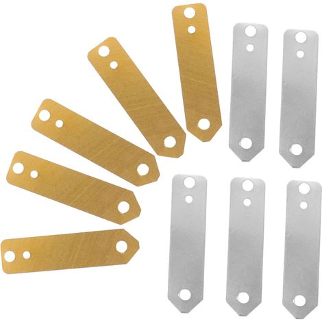 Kit de 10 pièces d'électrodes en zinc et pour expériences (1/5)