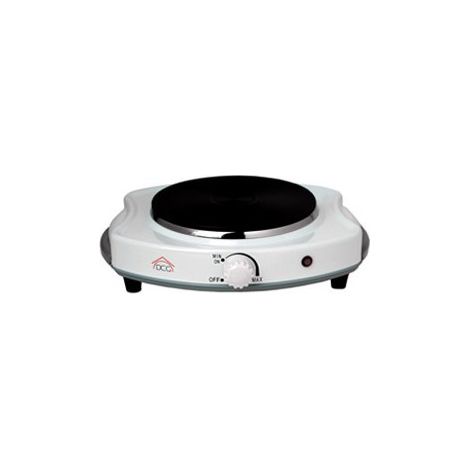 DCG Eltronic EKP2419 Kochfeld Schwarz, Weiß Arbeitsplatte Versiegelte Platte 1 Zone(n) (1/2)