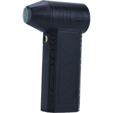 1 souffleuse à neige pour voiture, turbo sans fil, 130000 tr/min, 3 vitesses, éclairage LED, batterie 2500 mAh (1/5)