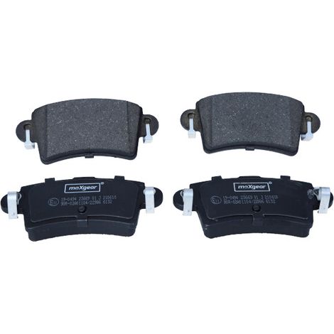 PLAQUETTES DE FREIN MAXGEAR RENAULT MASTER ARRIÈRE 98-/MOVANO (1/2)