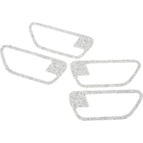 4 pièces de strass pour l'intérieur des portes, cache-boulons, autocollant de garniture de canon gauche/droite pour F30 F31 F34 F32 F33 F36 (1/5)