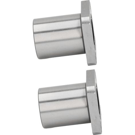 Satz mit 2 LMK30UU Vierkantflansch-Linearlagern für CNC-Maschinen, geradlinige Kugelbewegung (1/5)