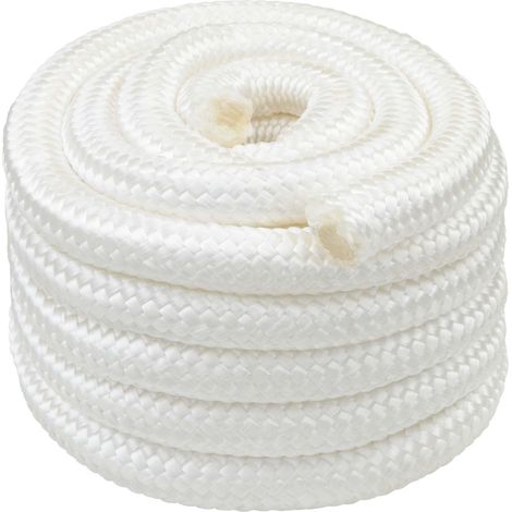 Corde utilitaire polyvalente 50 mm 10 m Blanc PP vidaXL