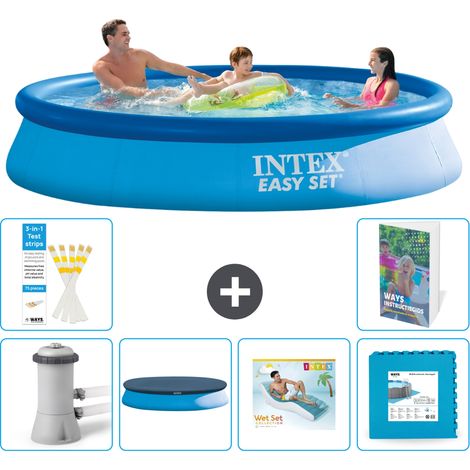 Intex Piscina Easy Set Rotonda - 366x76 cm - 7-pezzi  S303