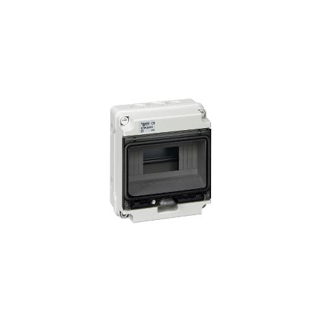 Kaedra XT coffret étanche pour appareillage modulaire 1 rangée 8 modules IP65 SCHNEIDER KDR35121