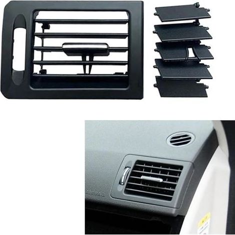 Panneau de grille d'aération de climatiseur de console LHD RHD W204 for M//ercedes-Ben//z Classe C C180 C200 220 230 260 C300 350 2007-2011(LHD Right) (1/5)
