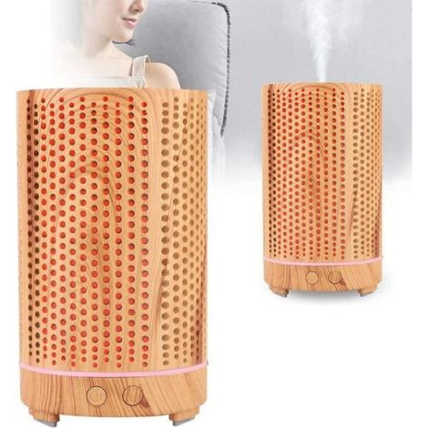 DESHUMIDIFICATEUR D AIR Humidificateur de diffuseur d'arôme de veilleuse à Faible Bruit, humidificateur d'air 110-899 (1/4)