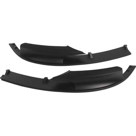 Kit Carrosserie 2 Pièces Lèvre Pare-Chocs Avant Déflecteur pour BMW Série 3 F30 F35 2012-2018 Noir Mat (1/5)