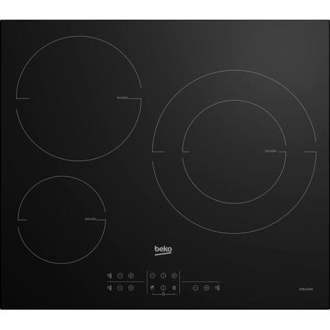 Plaque induction Beko HIIS63206M noire 60 cm 7200 W