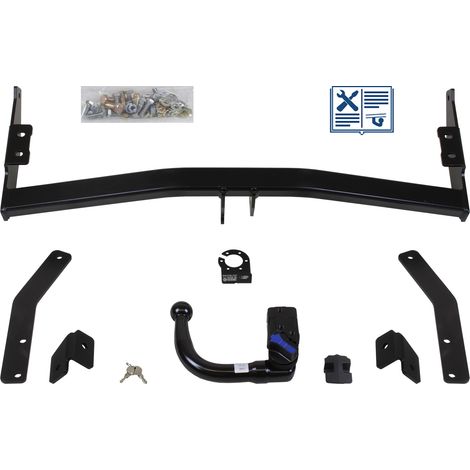 Attelage - Renault TRAFIC III Autobus/Autocar - 01/19-12/99 - rotule démontable - AUTO-HAK - Faisceau spécifique 7 broches (1/2)