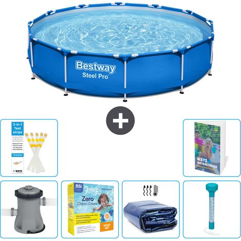 Bestway Steel Pro Rund - 366x76 cm - 7-teilig S184