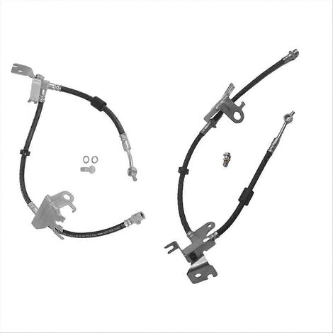 Vordere Bremsschläuche 1 Paar LR045363 LR045364, Ersatz-Hydraulikschläuche, 2-teiliges Set, fahrzeugkompatibel, hohe Festigkeit, einfache Montage. (1/5)