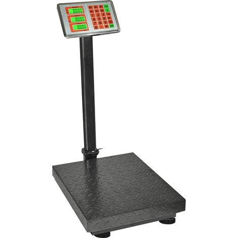 BILICO BILANCIA DIGITALE 300KG ELETTRONICA DISPLAY BASCULA PIATTO 40x50 CM 147ho
