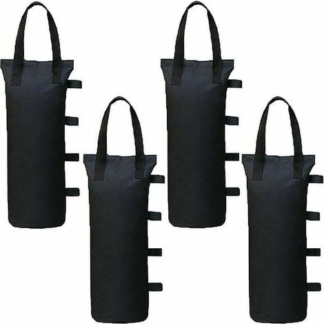 Set of 4 Gazebo Weights for Arbors and Pavilions, Sand Weight Bags for Legs, Sunshade Tents, Parasols