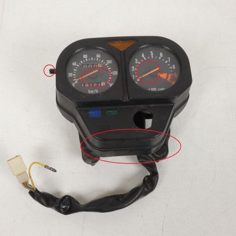 [PRODUIT D'OCCASION] Compteur compte tour tableau de bord origine pour moto Suzuki 250 (1/5)