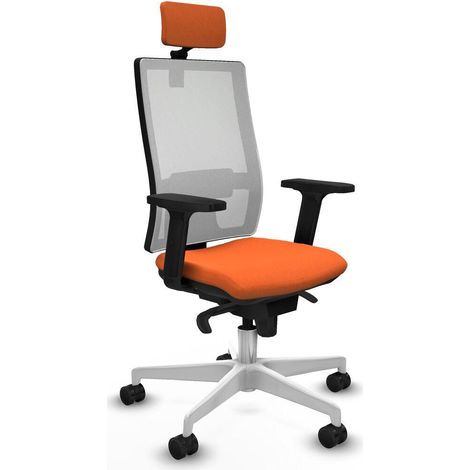 Piqueras y Crespo Silla de oficina moderna negra confortable