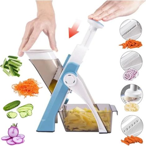 Mandoline à légumes acier inoxydable usage quotidien (1/4)