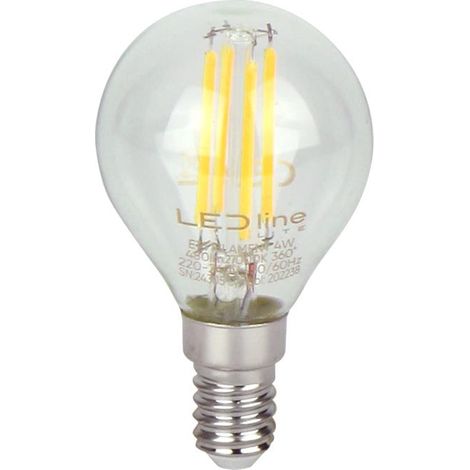 LED line LITE LED-Glühbirne E27 7W 2700K 840lm 220-240V FILAMENT A60 GLOBE (1/3)