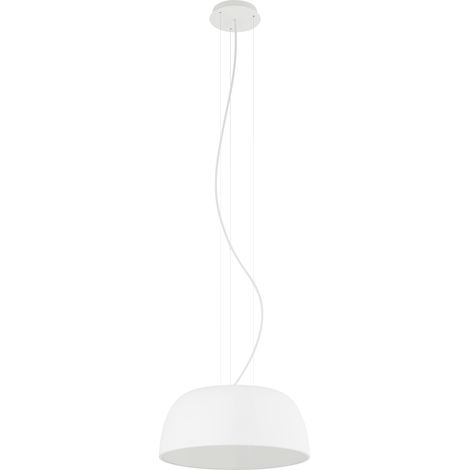 Suspension loft blanche Ø38cm 3xE27 Satellite Nowodvorski (1/5)
