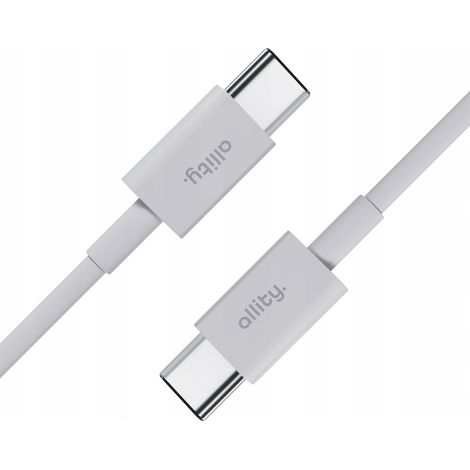 Allity USB Typ C - USB Typ C Kabel 2 m Weiß 1 Stück. (1/5)