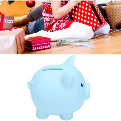 Tirelire Cochon en Vinyle Résistant - Idée Cadeau Enfant Garçon Fille - Banque à Pièces Animaux Cartoon