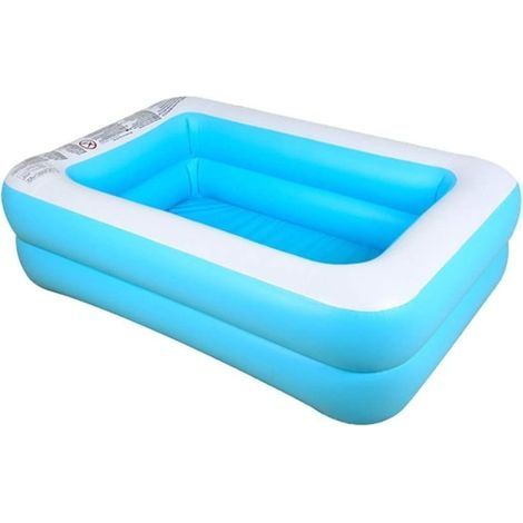 Piscine gonflable 128cm x 85cm x 45cm – PVC épais 0,4mm – Résistante aux perforations – Confortable pour enfants et adultes – (1/5)