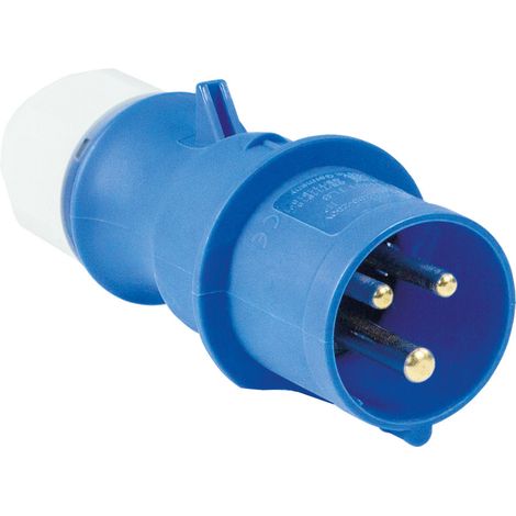 CEE Stecker 3-polig bis max. 2,5mm² 230V 16A IP44