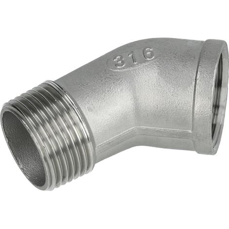 Coude 45° 1'' FFFM