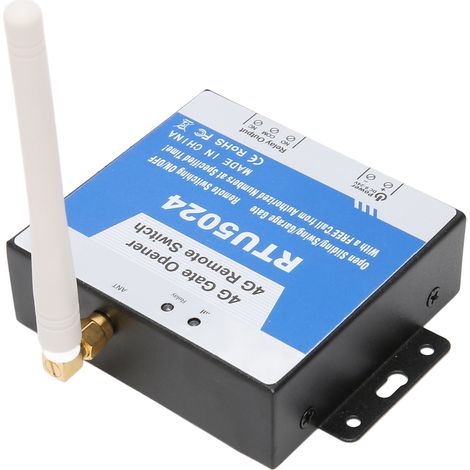 Ouvre-portail GSM RTU5024 avec Contrôle à Distance 4G, Alarme Intelligente, Reconnaissance d'Identifiant et WiFi