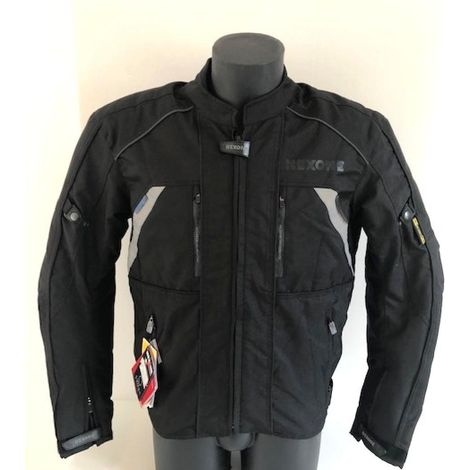 Textiljacke Motorrad nexone giovanni schwarz Größe xxl dorsale