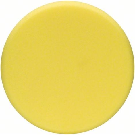 Bosch 2 608 612 023 - Esponja de pulido dura, diámetro 170 mm, color amarillo (1/4)