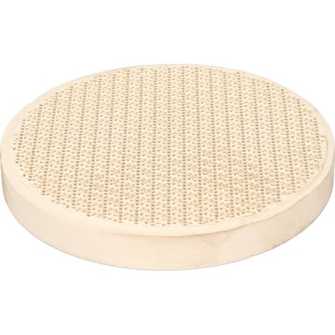 Plaque de support de tuile soudée en nid d'abeille ronde, résistante aux hautes températures et difficile à casser, en or, argent et cuivre, brique réfractaire soudée, isolation thermique (1/5)
