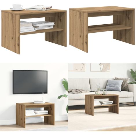 Mueble de TV madera de ingeniería roble artisan 60x40x40 cm - Mesa de café - Madera de ingeniería