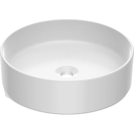 Vasque, Forme Ovale, Construction en Céramique Durable, Rond (1/2)