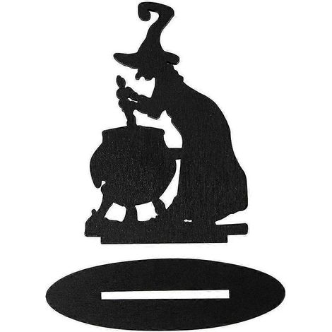Décorations de bureau pour Halloween, bricolages de sorcière, fournitures de décoration de Noël (1/5)