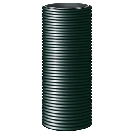 Tuyau d'évacuation PVC 250mm – Longueur 1000mm – Intérieur lisse pour écoulement optimal – Extérieur ondulé pour résistance – Fränkische (1/2)