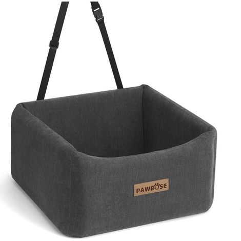 Hunde Autositz für mittlere Hunde bis 15 kg, waschbar, Grau (1/5)
