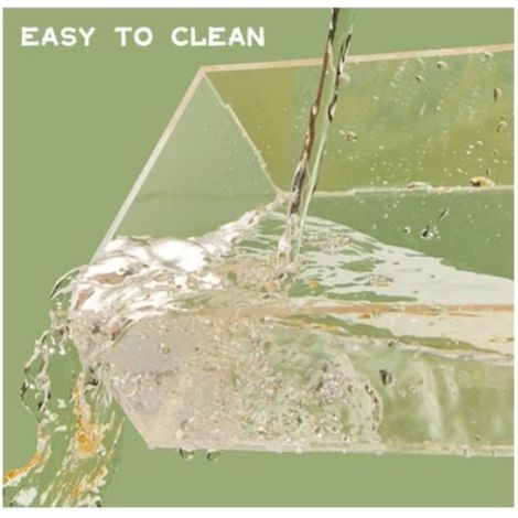 Conteneur de bain de sable pour hamster avec échelle en acrylique transparent pour salle de bain pour hamster, salle de douche et (1/4)