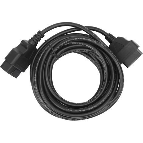 Connecteur de cable de Diagnostic de voiture OBD2, 5m / 16,4 pieds, 16 broches pour Launch X431 PRO/ PRO3 (1/5)