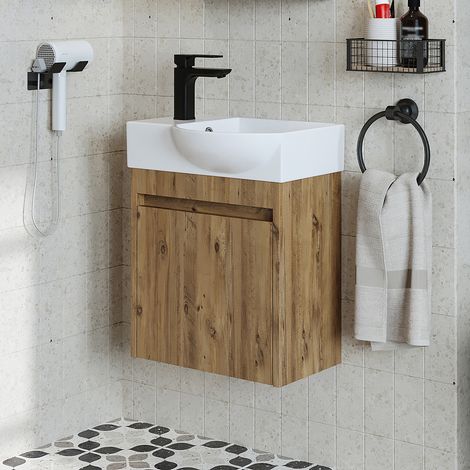 Roomart LEO Badmöbel-Set 2-tlg 46.5 cm breit, Eiche (1/5)