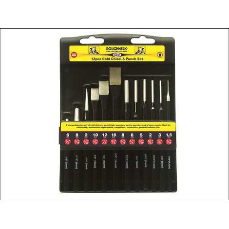 Punch & Chisel Set 12 Piece ROU31180 (1/2)