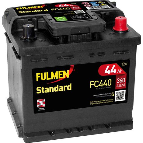 Batteria 12V - Fulmen Standard - 44 Ah - 360 A - L01