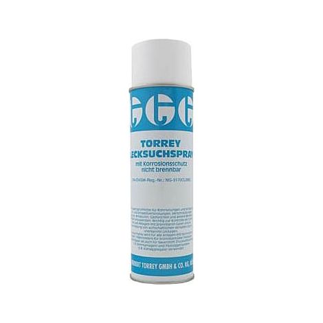 spray de détection de fuite Torrey 400 ml spray de test pour détecteur de fuite de conduites de gaz