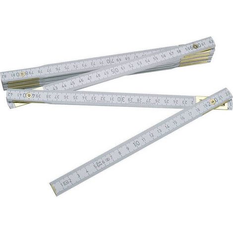 Regla plegable Unior 710w doble escala diseño compacto (1/3)