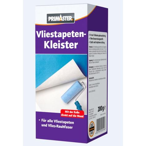 Primaster Vliestapetenkleister Tapetenkleister 200g Kleister für Vliestapeten