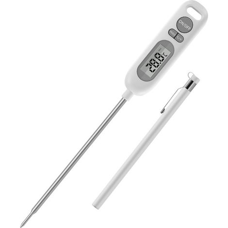 YZ6011 Küchenthermometer, elektronisches Grillthermometer, lebensmittel- und wasserbeständiges Thermometer mit integriertem Magneten (1/5)
